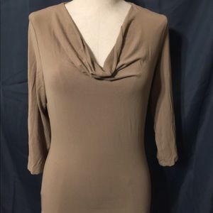 Kenneth Cole Reaction Size Large Tan Shirt